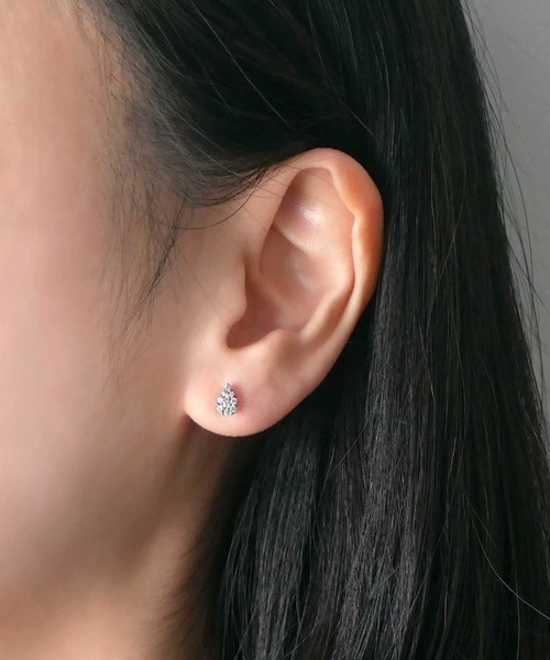 ヴァンドーム青山プラチナドロップ型ピアス プラチナ ピアス｜ヴァンドーム青山（Vendome Aoyama