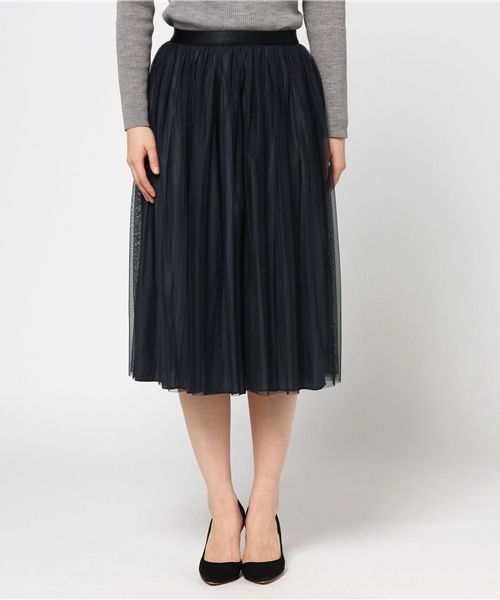 SHIPS（シップス）の「チュールリバーシブルスカート-0045（スカート・レディース・コバルトブルー/グリーン/ピンク/ベージュ/ライトブルー/ダークグレー/レンガ/ピンク系その他・ONE SIZE）」の10枚目の写真