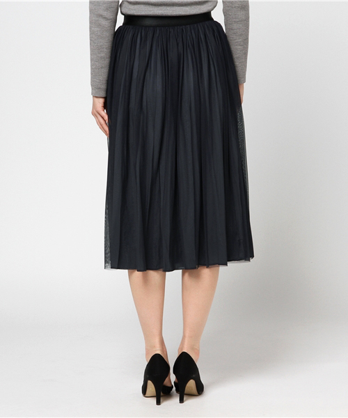 SHIPS（シップス）の「チュールリバーシブルスカート-0045（スカート・レディース・コバルトブルー/グリーン/ピンク/ベージュ/ライトブルー/ダークグレー/レンガ/ピンク系その他・ONE SIZE）」の12枚目の写真