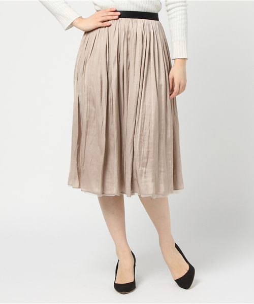 SHIPS（シップス）の「チュールリバーシブルスカート-0045（スカート・レディース・コバルトブルー/グリーン/ピンク/ベージュ/ライトブルー/ダークグレー/レンガ/ピンク系その他・ONE SIZE）」の18枚目の写真