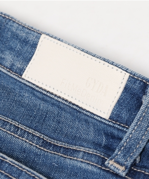 GYDA(ジェイダ)の「standard denimパンツ(デニムパンツ・レディース・インディゴブルー/ライトブルー・SMALL/X-SMALL/MEDIUM)」の11枚目の写真