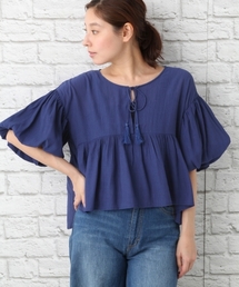 LEPSIM | ヨウリュウパフスリーブブラウスSS　748511(シャツ/ブラウス)