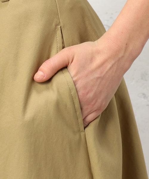 green label relaxing（グリーンレーベルリラクシング）の「MILS B/STN キリカエ LONGスカート◆（スカート・レディース・ベージュ/オリーブ・36/38）」の10枚目の写真