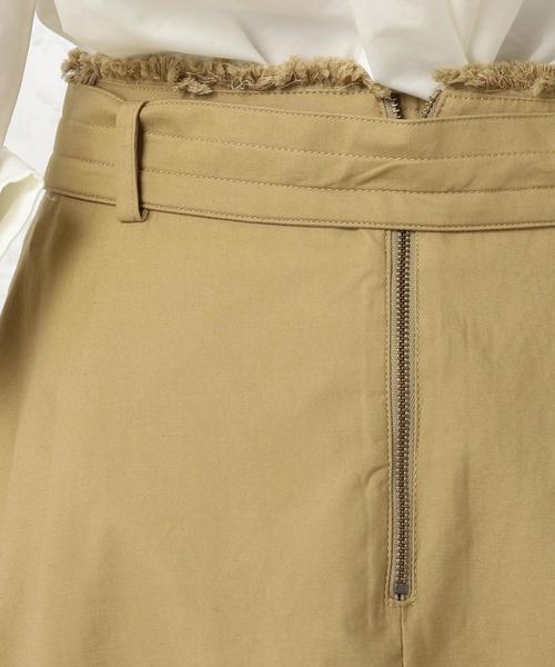 green label relaxing（グリーンレーベルリラクシング）の「MILS B/STN キリカエ LONGスカート◆（スカート・レディース・ベージュ/オリーブ・36/38）」の14枚目の写真