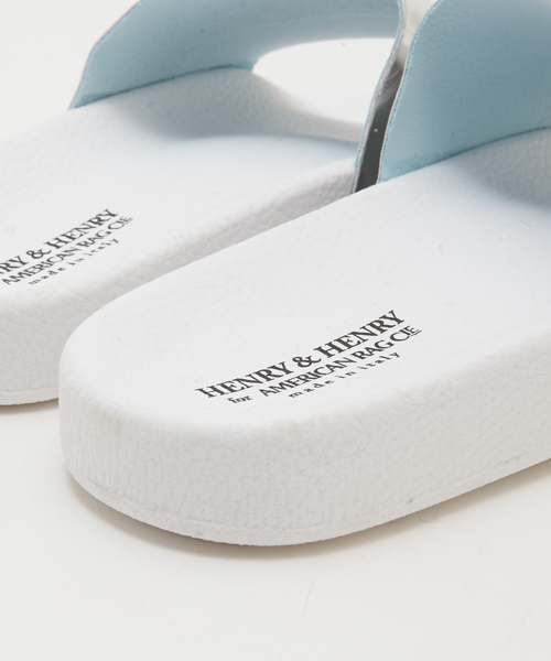 HENRY&HENRY（ヘンリーアンドヘンリー）の「HENRY&HENRY ヘンリーヘンリー 別注 メタリック シャワーサンダル （サンダル・メンズ・ブラック×ゴールド/ピンク系その他/グリーン系その他/シルバー・41/39/43）」の20枚目の写真