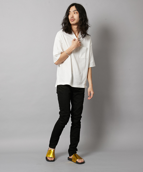 HENRY&HENRY（ヘンリーアンドヘンリー）の「HENRY&HENRY ヘンリーヘンリー 別注 メタリック シャワーサンダル （サンダル・メンズ・ブラック×ゴールド/ピンク系その他/グリーン系その他/シルバー・41/39/43）」の16枚目の写真