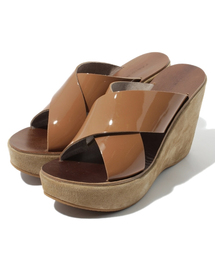 NANO universe | LB/スエードウェッジサンダル(サンダル)