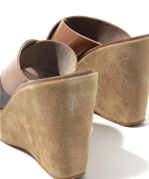 NANO universe（ナノユニバース）の「LB/スエードウェッジサンダル（サンダル・レディース・キャメル・36/37/38）」の8枚目の写真