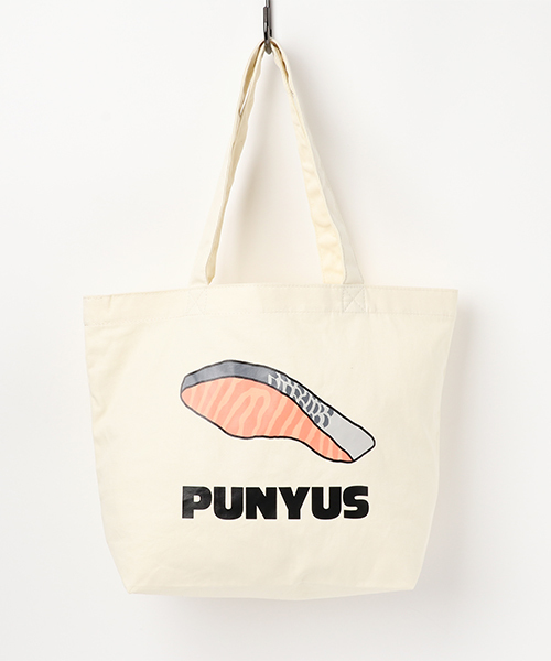 PUNYUS(プニュズ)の「フードトートバッグ(トートバッグ・レディース・パープル/ホワイト/ブラック・FREE)」の2枚目の写真