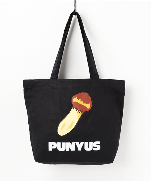 PUNYUS(プニュズ)の「フードトートバッグ(トートバッグ・レディース・パープル/ホワイト/ブラック・FREE)」の3枚目の写真