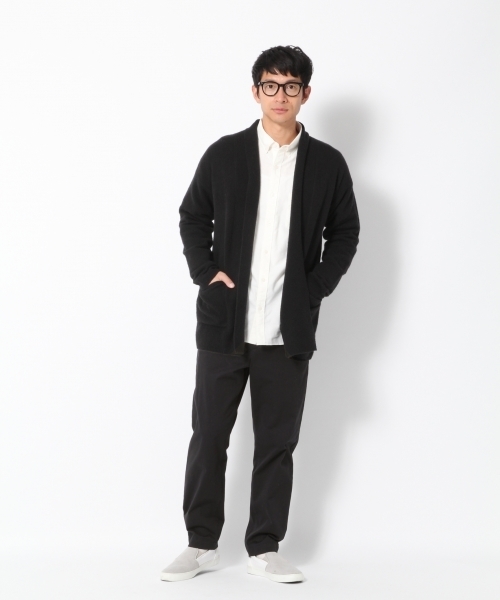 GLOBAL WORK（グローバルワーク）の「ブラッシュオックスフォードシャツ/775186（シャツ/ブラウス・メンズ・ネイビー/ブラウン/グレー/ワインレッド/ホワイト系その他・SMALL/MEDIUM/LARGE/X-LARGE）」の6枚目の写真