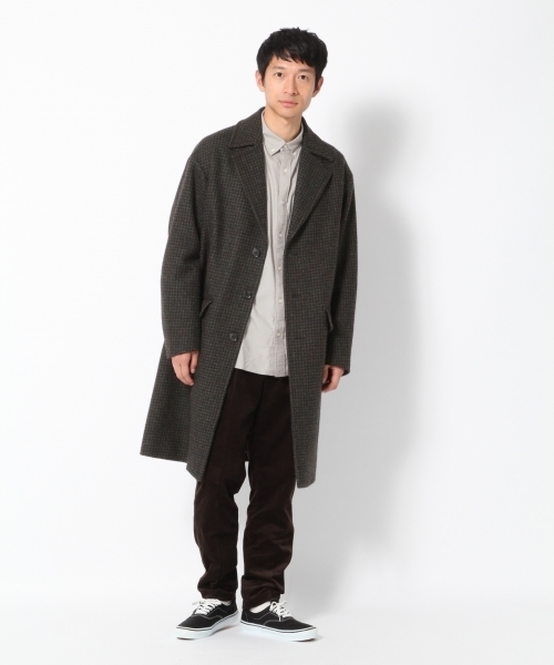 GLOBAL WORK（グローバルワーク）の「ブラッシュオックスフォードシャツ/775186（シャツ/ブラウス・メンズ・ネイビー/ブラウン/グレー/ワインレッド/ホワイト系その他・SMALL/MEDIUM/LARGE/X-LARGE）」の11枚目の写真