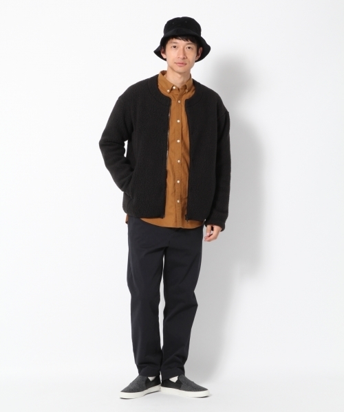 GLOBAL WORK（グローバルワーク）の「ブラッシュオックスフォードシャツ/775186（シャツ/ブラウス・メンズ・ネイビー/ブラウン/グレー/ワインレッド/ホワイト系その他・SMALL/MEDIUM/LARGE/X-LARGE）」の16枚目の写真