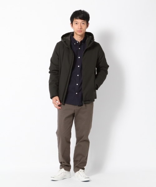 GLOBAL WORK（グローバルワーク）の「ブラッシュオックスフォードシャツ/775186（シャツ/ブラウス・メンズ・ネイビー/ブラウン/グレー/ワインレッド/ホワイト系その他・SMALL/MEDIUM/LARGE/X-LARGE）」の13枚目の写真