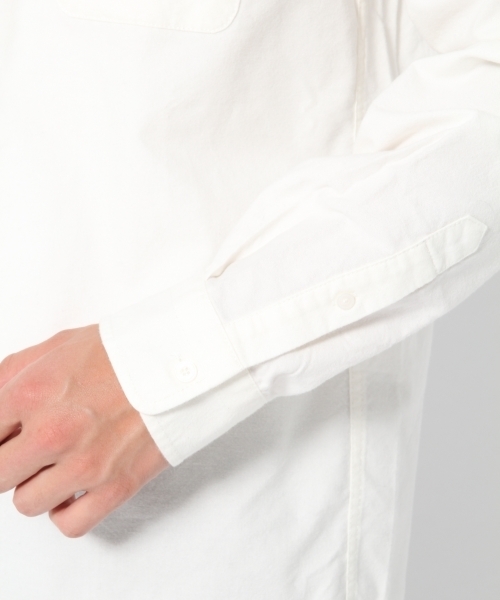 GLOBAL WORK（グローバルワーク）の「ブラッシュオックスフォードシャツ/775186（シャツ/ブラウス・メンズ・ネイビー/ブラウン/グレー/ワインレッド/ホワイト系その他・SMALL/MEDIUM/LARGE/X-LARGE）」の14枚目の写真