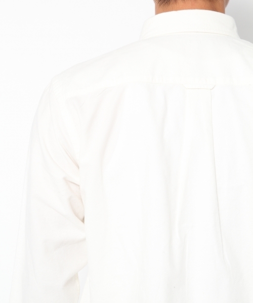 GLOBAL WORK（グローバルワーク）の「ブラッシュオックスフォードシャツ/775186（シャツ/ブラウス・メンズ・ネイビー/ブラウン/グレー/ワインレッド/ホワイト系その他・SMALL/MEDIUM/LARGE/X-LARGE）」の19枚目の写真