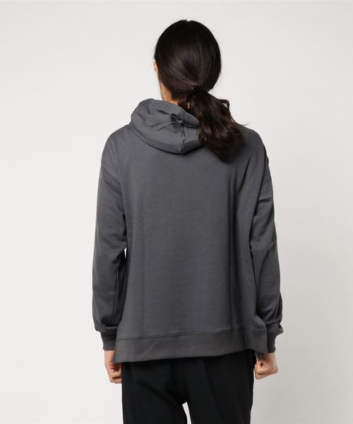 go slow caravan（ゴースローキャラバン）の「PANHARD/パンハード　T/C裏毛BIGプルパーカー（パーカー・メンズ・ホワイト/ブラック/杢グレー/チャコール/グリーン/ブルー/ネイビー/パープル/イエロー/レッド・LARGE/MEDIUM/X-LARGE）」の12枚目の写真