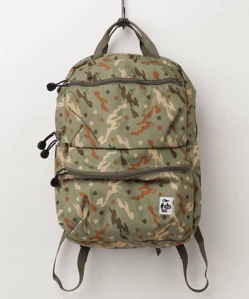 CHUMS(チャムス)の「CHUMS(チャムス)Eco Front Pocket Day Pack エコフロントポケットデイパック CH60-2524(バックパック/リュック)」|カモフラージュ