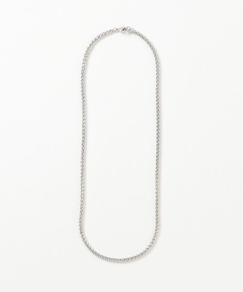 WEGO(ウィゴー)の「WEGO/バスケットチェーンネックレス50cm(ネックレス・メンズ・シルバー/ゴールド・FREE)」の1枚目の写真