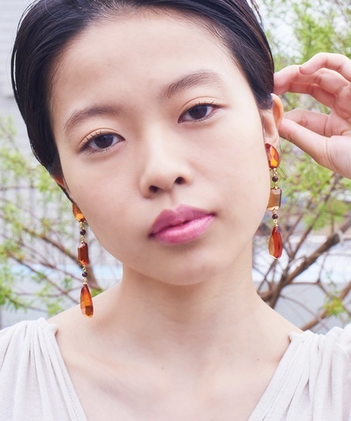 セール】Acrylic Jewel Earring（イヤリング）｜LAPUIS