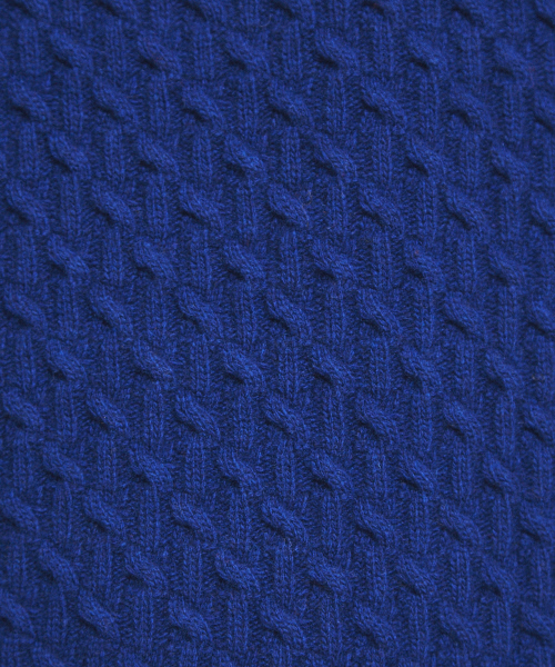 ABAHOUSE(アバハウス)の「【LANEROSSI】RIB×CROSSKNIT クルーネックニット(ニット/セーター・メンズ・オフホワイト/グレー/ブルー/ブラック/オレンジ・44/46/48)」の7枚目の写真