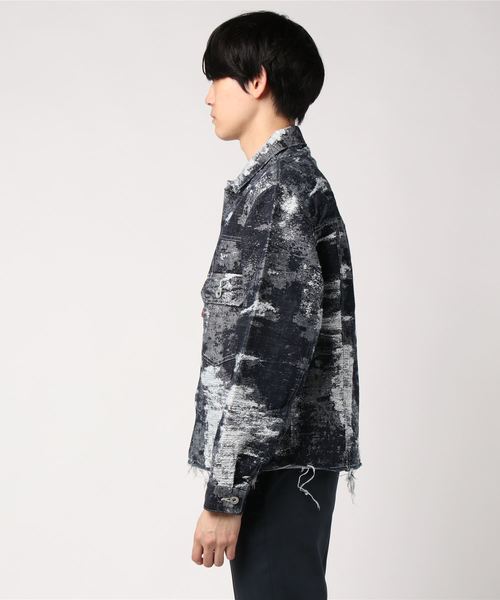 TAAKK（ターク）の「【TAAKK】CONTRAST DENIM JAQUARD DENIM JACKET  