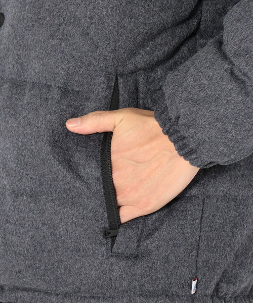 Cape HEIGHTS(ケープハイツ)の「Cape HEIGHTS: 【LUTAK WOOL】 ダウンジャケット(ダウンジャケット/コート・メンズ・ネイビー/グレー・SMALL/MEDIUM/X-SMALL)」の8枚目の写真