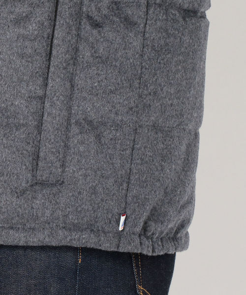 Cape HEIGHTS(ケープハイツ)の「Cape HEIGHTS: 【LUTAK WOOL】 ダウンジャケット(ダウンジャケット/コート・メンズ・ネイビー/グレー・SMALL/MEDIUM/X-SMALL)」の9枚目の写真