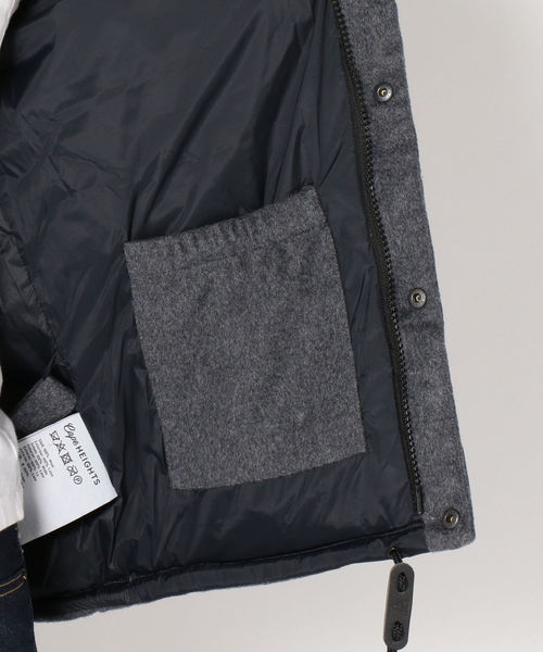 Cape HEIGHTS(ケープハイツ)の「Cape HEIGHTS: 【LUTAK WOOL】 ダウンジャケット(ダウンジャケット/コート・メンズ・ネイビー/グレー・SMALL/MEDIUM/X-SMALL)」の12枚目の写真