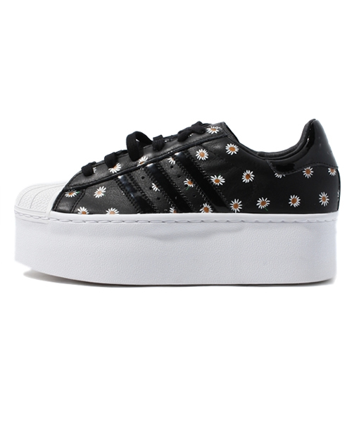 Adidas × Opening Ceremony（アディダス　オープニングセレモニー）の「アディダス オリジナルス×オープニングセレモニー adidas Originals by OPENING CEREMONY OC SUPERSTAR PLAT（スニーカー・レディース・ブラック/ホワイト・24.5cm/22.5cm/23.5cm）」の9枚目の写真