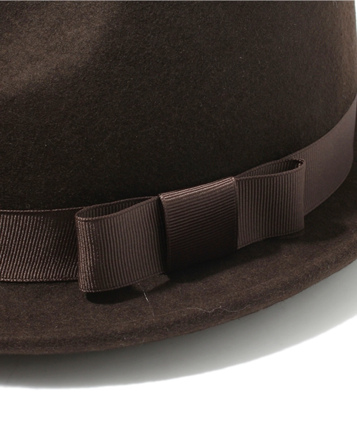 SENSE OF PLACE by URBAN RESEARCH（センスオブプレイスバイアーバンリサーチ）の「AW中折れHAT（ハット・レディース・ブラウン/レッド/ベージュ/ブラック/ライトグレー・FREE）」の9枚目の写真