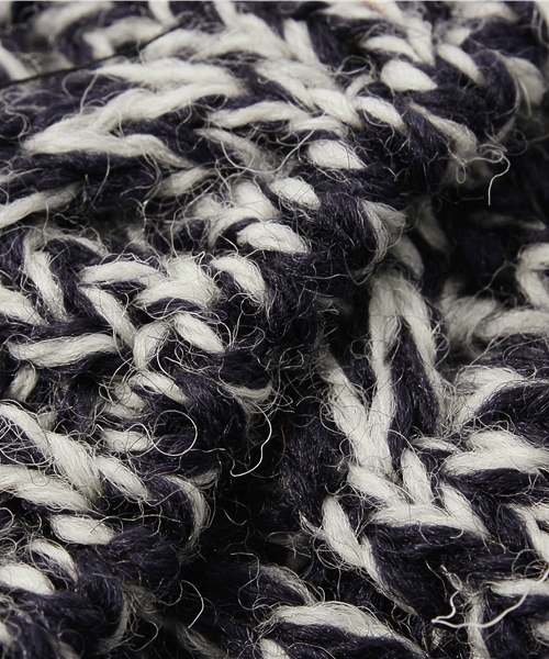 BEAMS BOY（ビームスボーイ）の「HIGHLAND 2000 / アラン ワッチキャップ（ニットキャップ/ビーニー・レディース・ネイビー・ONE SIZE）」の5枚目の写真