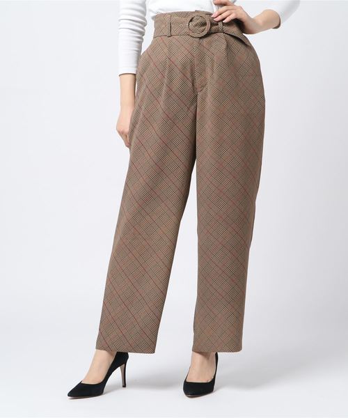 PINKHOUSE CHELSEA（ピンクハウスチェルシー）の「ベルト付きストレッチパンツ（その他パンツ・レディース・ブラック/ブラック系その他/ベージュ系その他・SMALL/MEDIUM）」の8枚目の写真