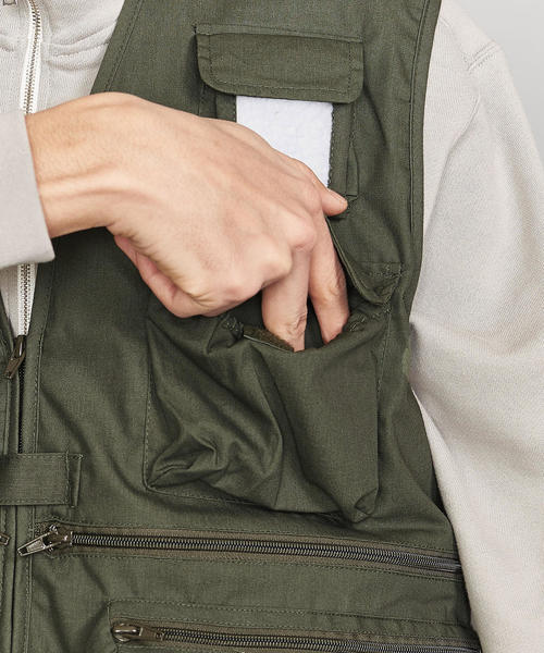 ROTHCO(ロスコ)の「<ROTHCO> TRAVEL VESTS/ベスト(ベスト・メンズ・オリーブ/ブラック・MEDIUM)」の21枚目の写真