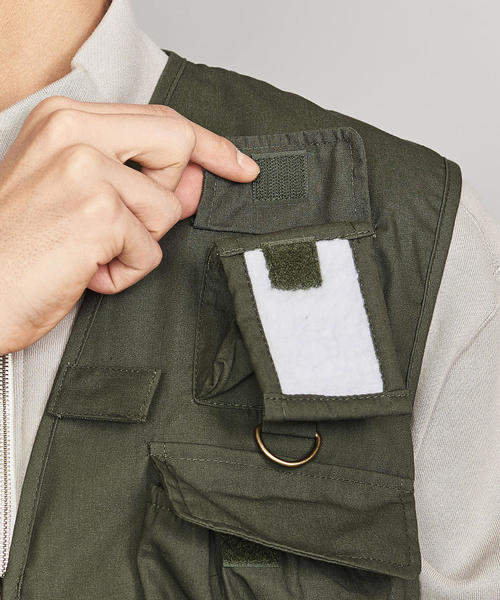 ROTHCO(ロスコ)の「<ROTHCO> TRAVEL VESTS/ベスト(ベスト・メンズ・オリーブ/ブラック・MEDIUM)」の12枚目の写真