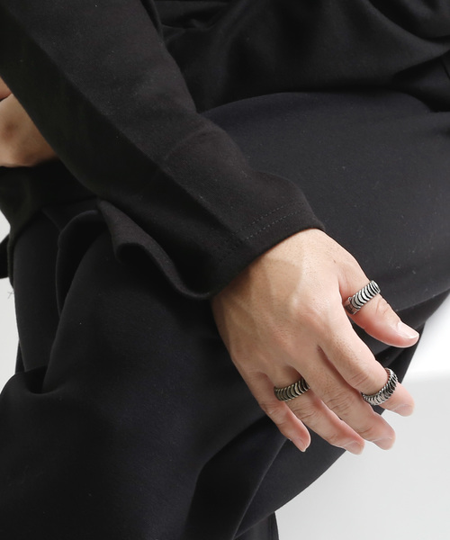 minsobi(ミンソビ)の「太リング(リング・メンズ・ブラック系その他/アンティークゴールド/アンティークシルバー・FREE)」の7枚目の写真