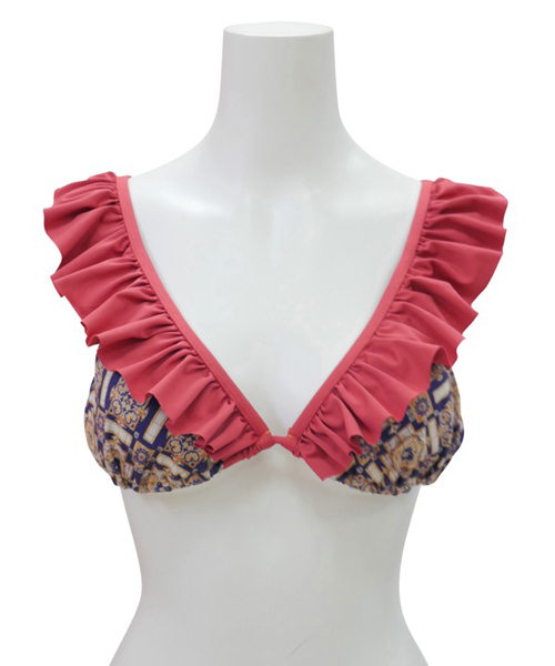 EIMY ISTOIRE（エイミーイストワール）の「Carina TOPS（水着・レディース・ブラック/イエロー/マルチ・SMALL/MEDIUM）」の11枚目の写真