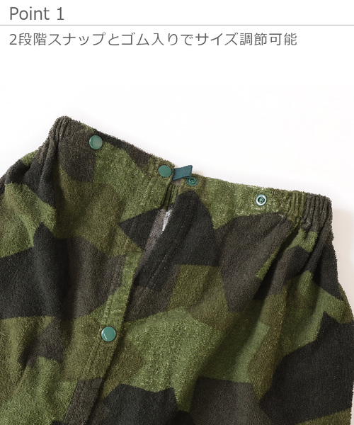 devirock（デビロック）の「ラップタオル 80ｃｍ（スイムグッズ・キッズ・カモフラージュ/ブルー系その他/ブルー系その他2/グリーン系その他/ブルー系その他3/ホワイト系その他/ホワイト系その他2・ONE SIZE）」の14枚目の写真