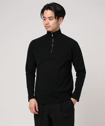 juha | 【JUHA】HALF ZIP MOCK-NECK TEE(Tシャツ/カットソー)