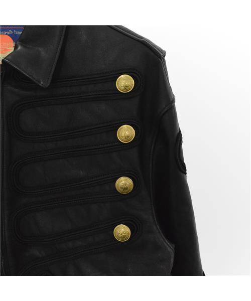 ブランド古着】ナポレオンレザーライダースジャケット（ライダース