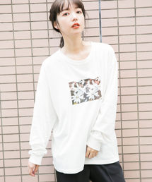 LOWRYS FARM | フォトプリントロンＴ　850075(Tシャツ/カットソー)