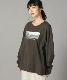 LOWRYS FARM | フォトプリントロンＴ　850075(Tシャツ/カットソー)