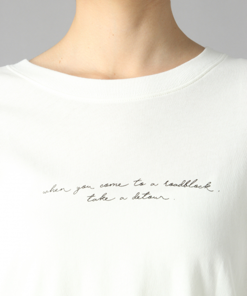 LOWRYS FARM(ローリーズファーム)の「フォトプリントロンT 850075(Tシャツ/カットソー・レディース・ホワイト/チャコールグレー/ホワイト系その他・FREE)」の16枚目の写真