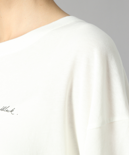 LOWRYS FARM(ローリーズファーム)の「フォトプリントロンT 850075(Tシャツ/カットソー・レディース・ホワイト/チャコールグレー/ホワイト系その他・FREE)」の5枚目の写真