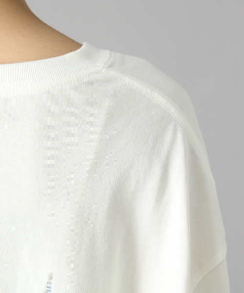 LOWRYS FARM(ローリーズファーム)の「フォトプリントロンT 850075(Tシャツ/カットソー・レディース・ホワイト/チャコールグレー/ホワイト系その他・FREE)」の14枚目の写真