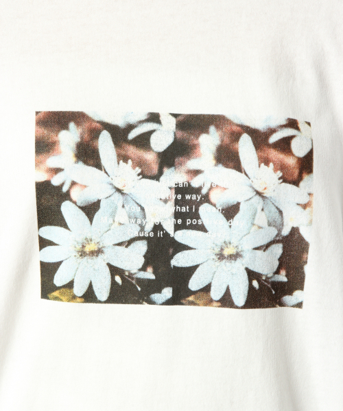 LOWRYS FARM(ローリーズファーム)の「フォトプリントロンT 850075(Tシャツ/カットソー・レディース・ホワイト/チャコールグレー/ホワイト系その他・FREE)」の19枚目の写真