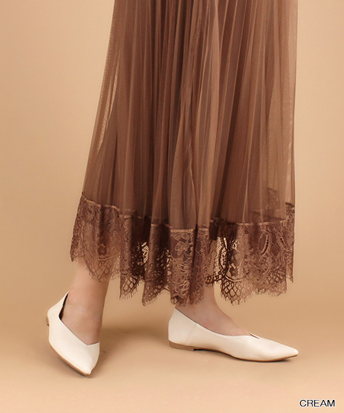 RANDA（ランダ）の「CAMILLE BIS RANDA/2WAYポインテッドトゥパンプス（パンプス・レディース・ブラック/ブラウン/クリーム・LL/S/M/L）」の3枚目の写真