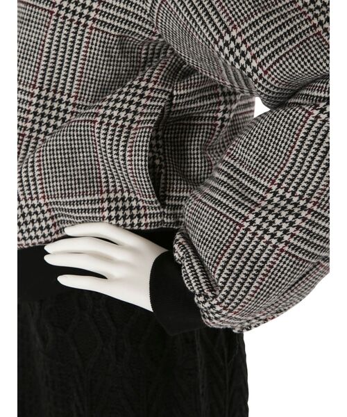 merry jenny（メリージェニー）の「チェックセーラーブルゾン（ブルゾン・レディース・ブラック/グレー・FREE）」の12枚目の写真