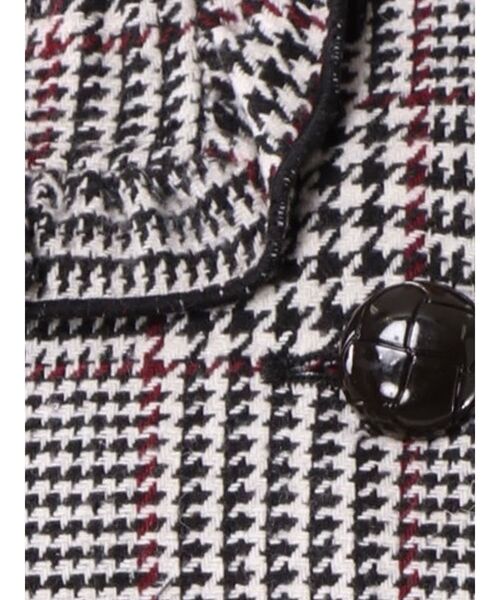 merry jenny（メリージェニー）の「チェックセーラーブルゾン（ブルゾン・レディース・ブラック/グレー・FREE）」の13枚目の写真