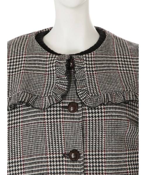 merry jenny（メリージェニー）の「チェックセーラーブルゾン（ブルゾン・レディース・ブラック/グレー・FREE）」の20枚目の写真